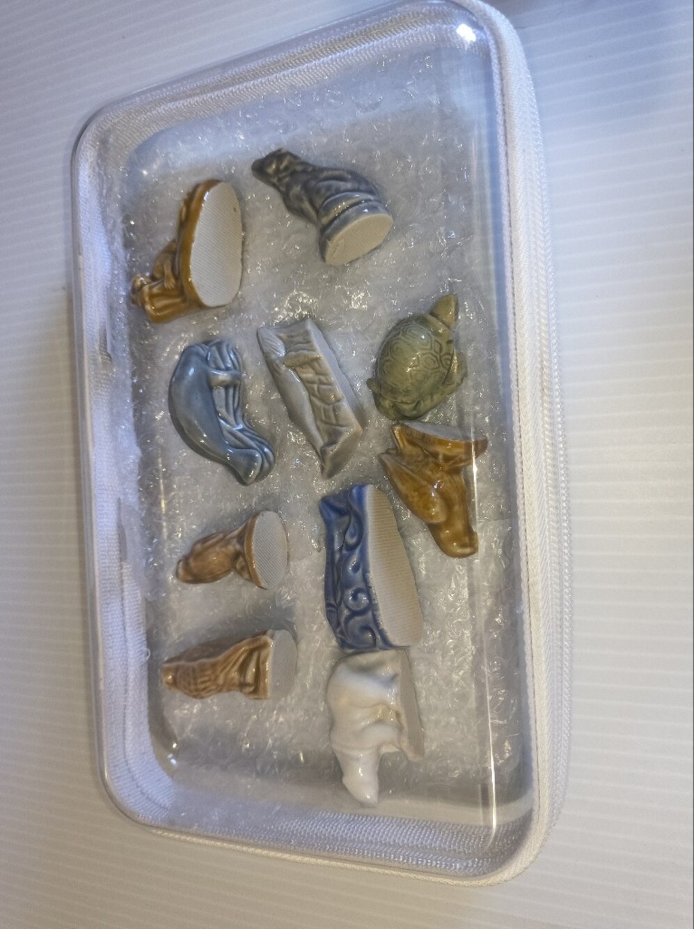 Complete 10-Piece Vintage Wade Whimsies Endangered Species Set